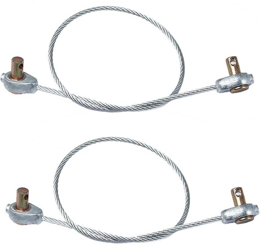 2-Pack Lawn Mower Deck Lift Cable Replaces MTD, Troy-Bilt, and Cub Cad