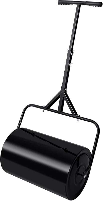 10 Gallon Garden Lawn Roller for Seeding & Planting - Push/Tow Yard Ro