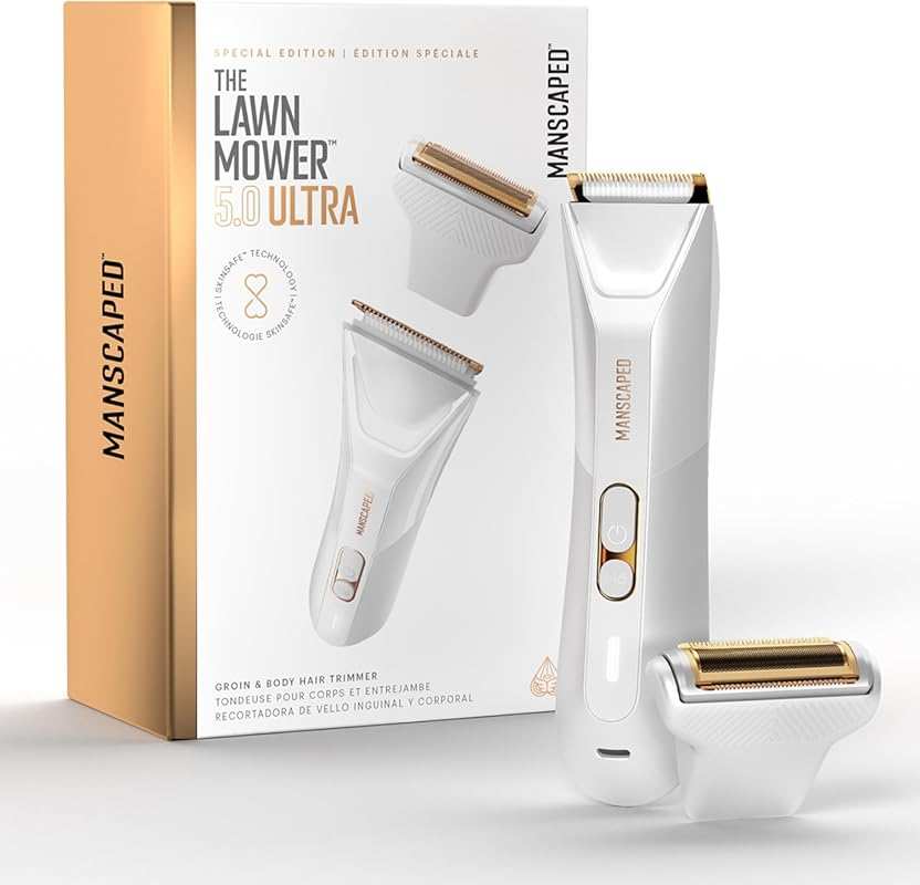 MANSCAPED Lawn Mower 5.0 Ultra Groomer for Men & Women, Waterproof