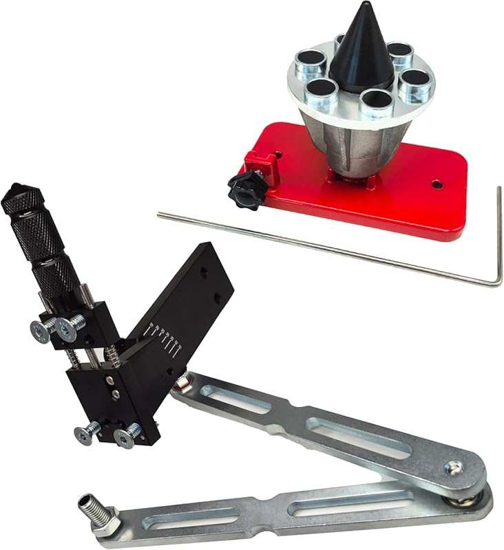 Adjustable Magnetic Lawn Mower Blade Balancer & Sharpener for Easy Mow