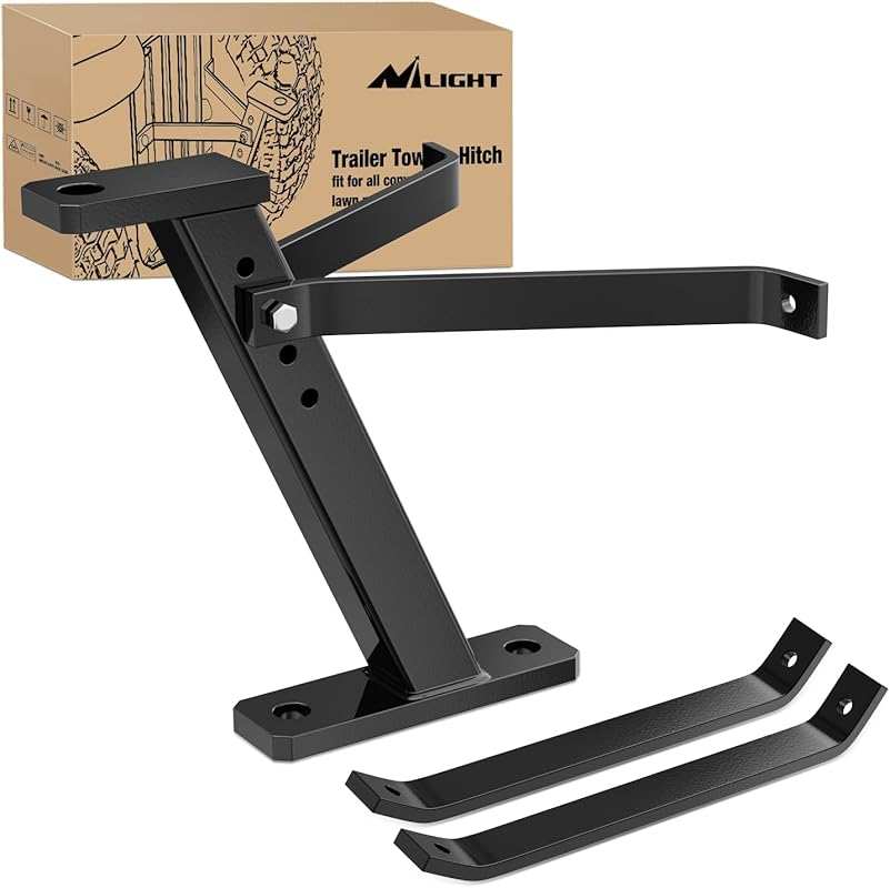 Nilight Pro Hi Hitch for Lawn Mower and Garden Tractors, Compatible wi