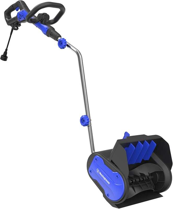 Westinghouse 13-Inch Corded Electric Snow Shovel with 20 ft. Throwing 