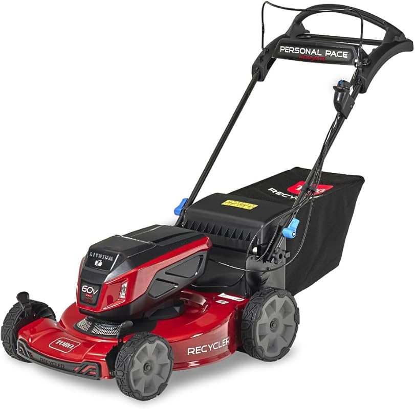 Toro 60V MAX 22-Inch Recycler Push Lawn Mower - Battery and Charger So