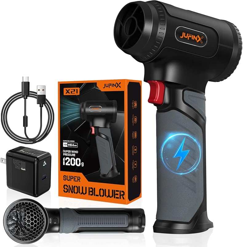 [Brand Name] Cordless Leaf Blower X21 - 64mm Motor, 756W, 680CFM for L
