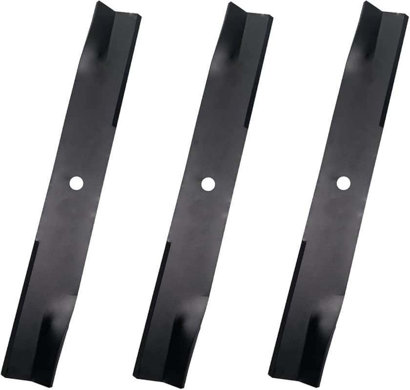 3PCS 52 Inch Mower Blades for Hustler Fasttrack, Z, Mini Z, Super Z, R