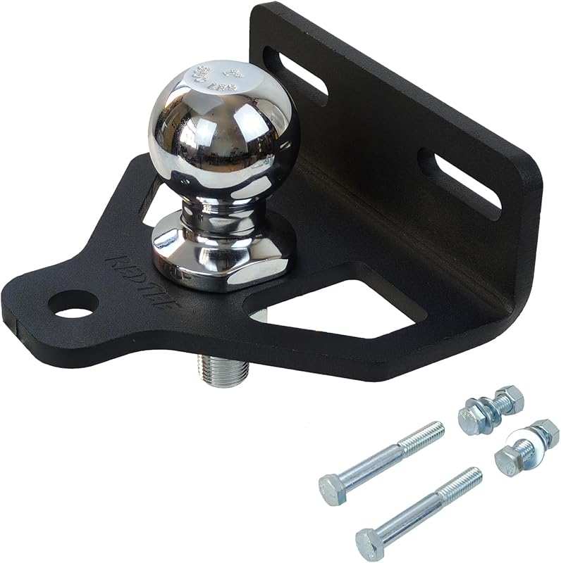 Heavy Duty 8mm Steel Zero Turn Mower Hitch with 2