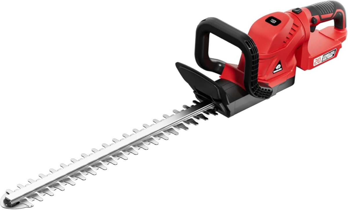 Cordless Hedge Trimmer for Milwaukee M18 Battery, 52cm Brushless Motor