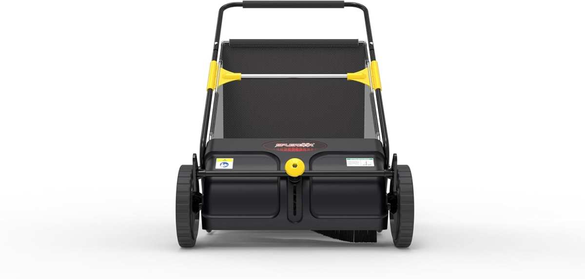21' Splendor Lawn Sweeper: Easy Leaf Collector with Stand-Up Design fo