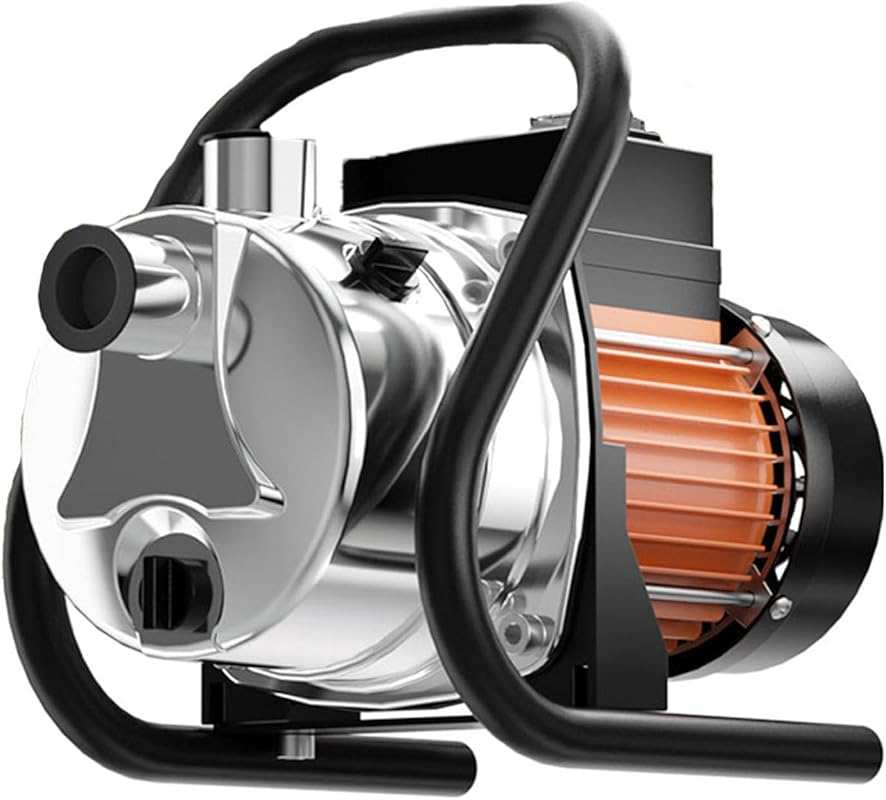 110V AC Portable Water Transfer Pump for Gardens, 1.6HP, 1800GPH, Pres