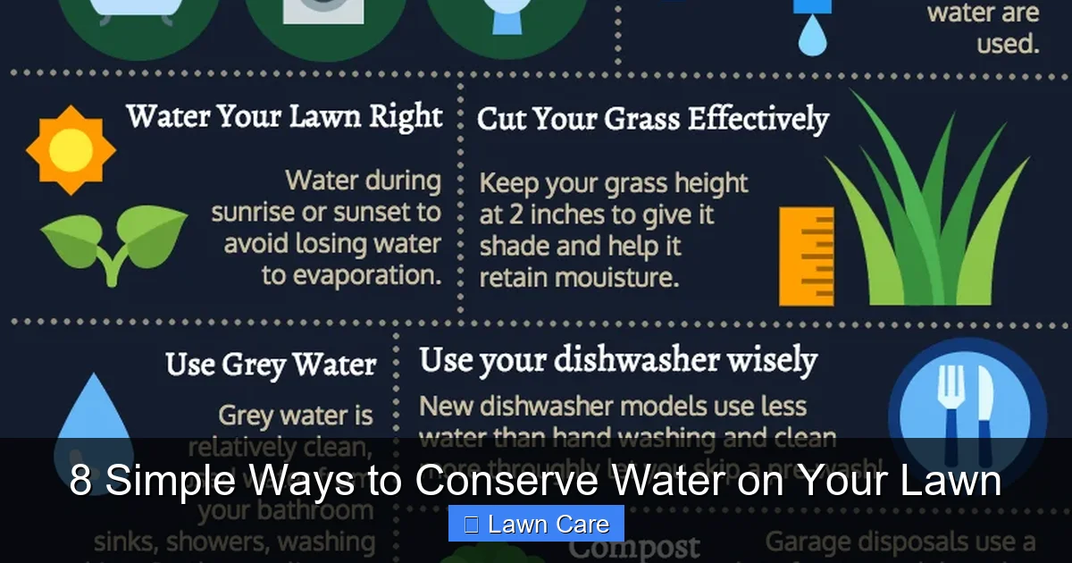 8 Simple Ways to Conserve Water on Your Lawn