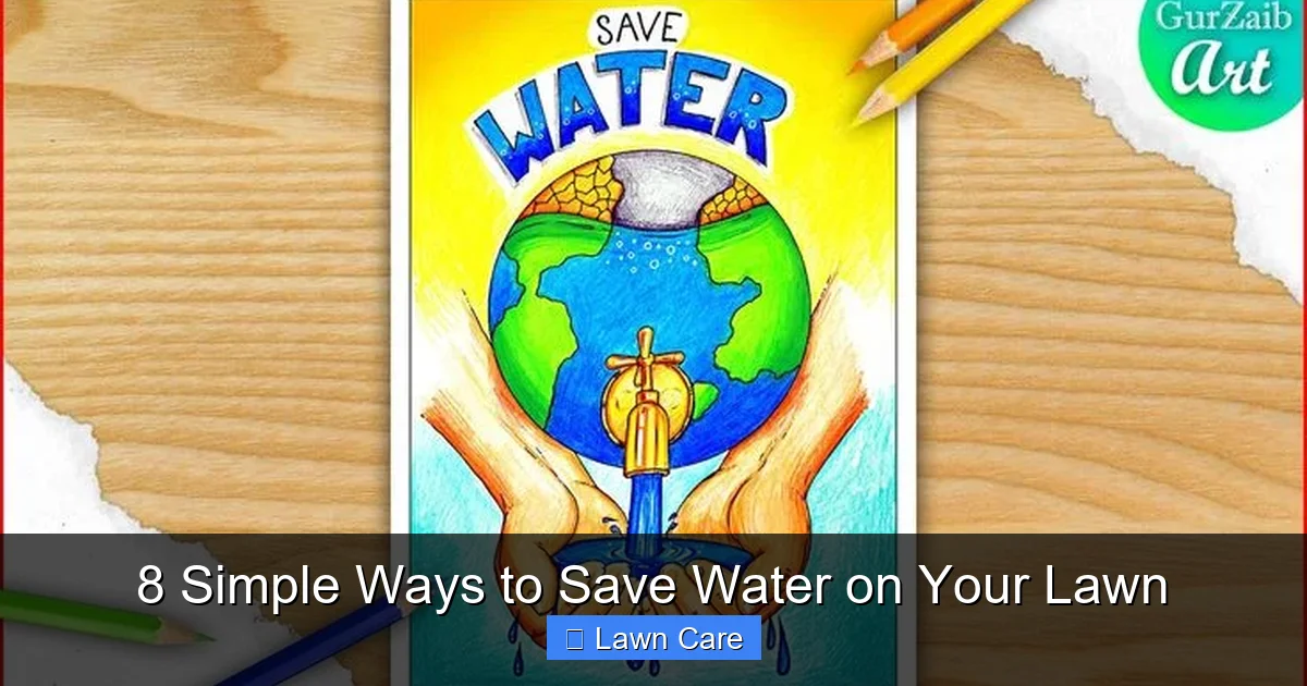 8 Simple Ways to Save Water on Your Lawn
