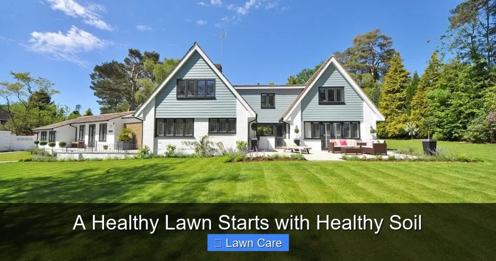 A Healthy Lawn Starts with Healthy Soil