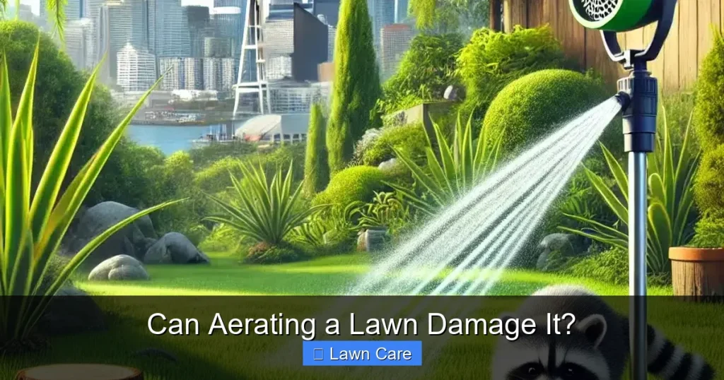 Can Aerating a Lawn Damage It?