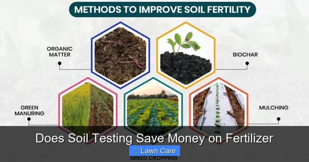 Does Soil Testing Save Money on Fertilizer