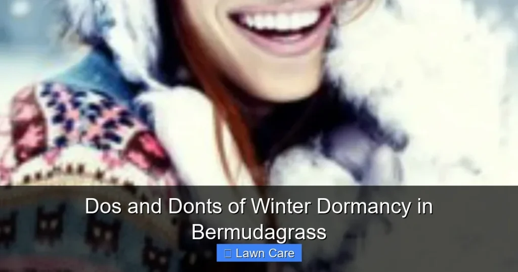 Dos and Donts of Winter Dormancy in Bermudagrass