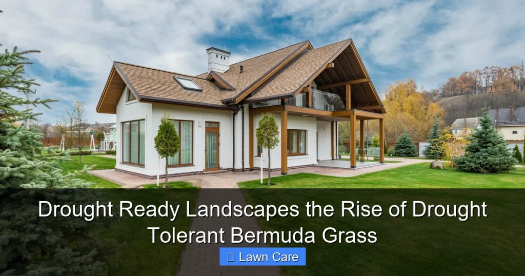Drought Ready Landscapes the Rise of Drought Tolerant Bermuda Grass