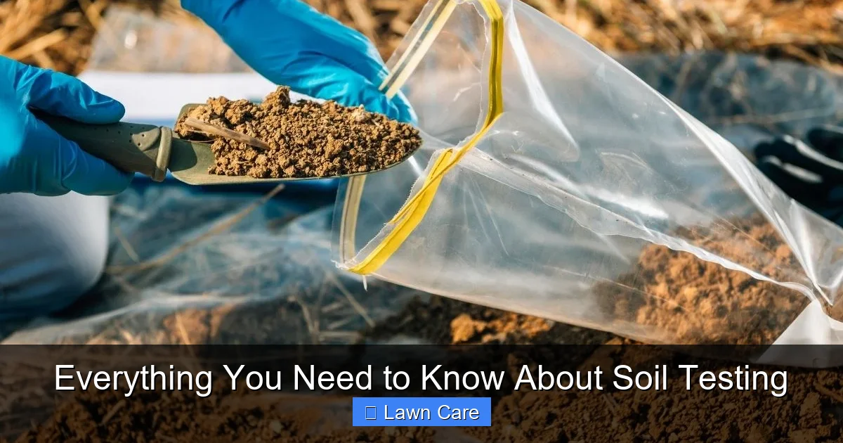 Everything You Need to Know About Soil Testing