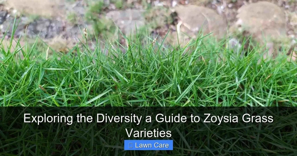 Exploring the Diversity a Guide to Zoysia Grass Varieties