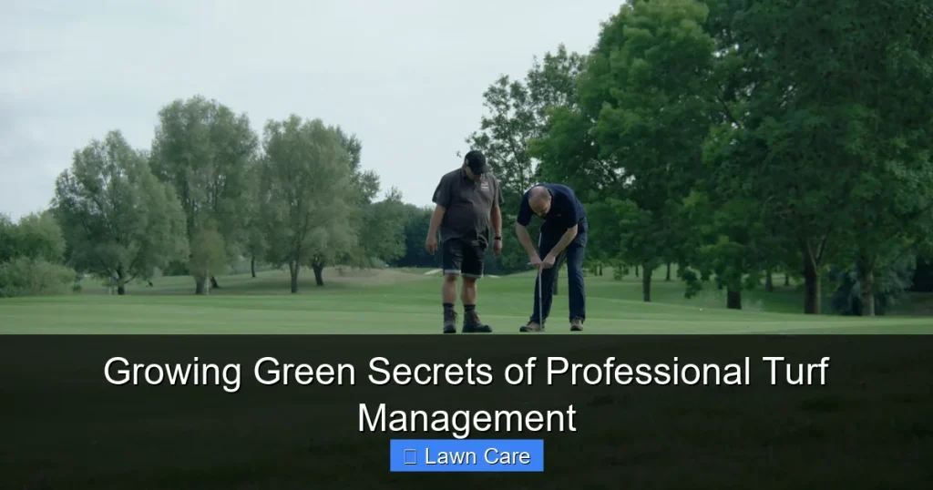 Growing Green Secrets of Professional Turf Management