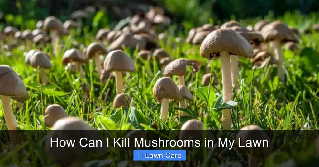 How Can I Kill Mushrooms in My Lawn