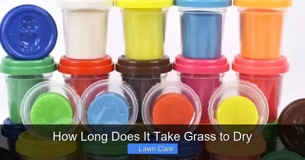 How Long Does It Take Grass to Dry