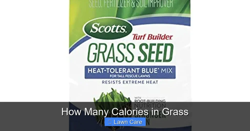 How Many Calories in Grass