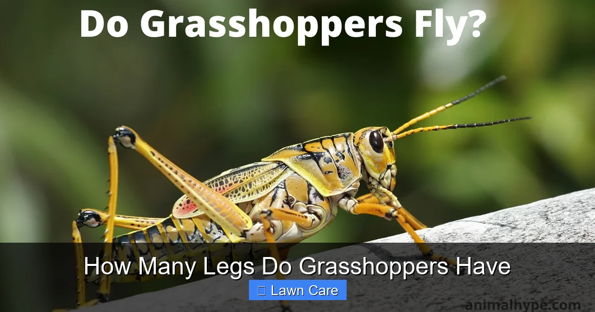 How Many Legs Do Grasshoppers Have