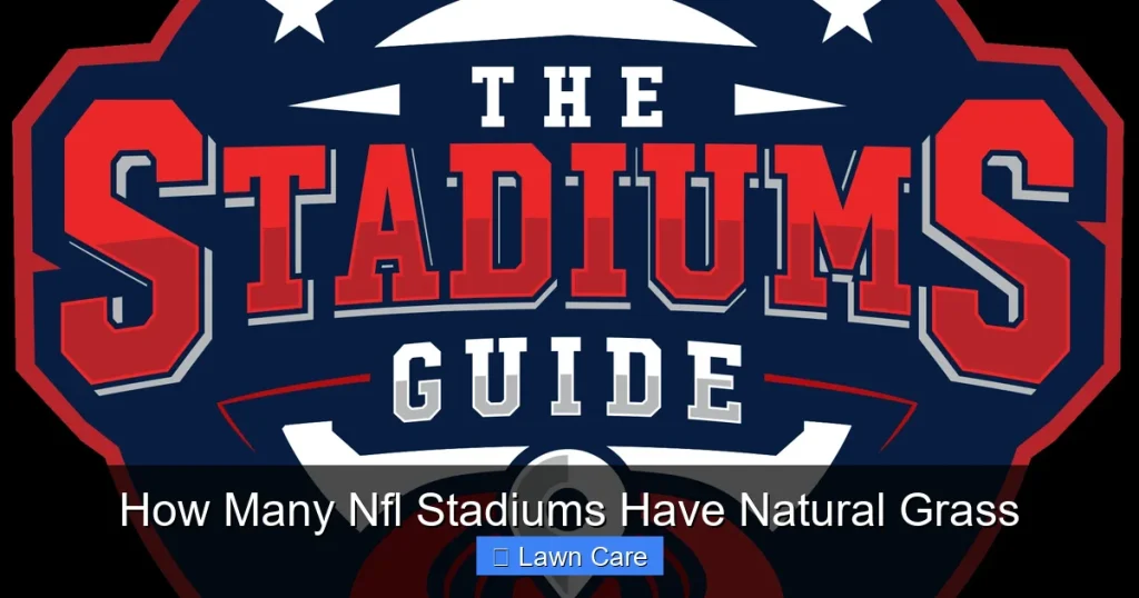 How Many Nfl Stadiums Have Natural Grass