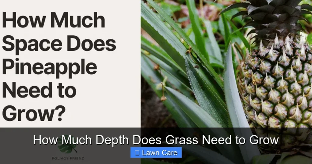 How Much Depth Does Grass Need to Grow