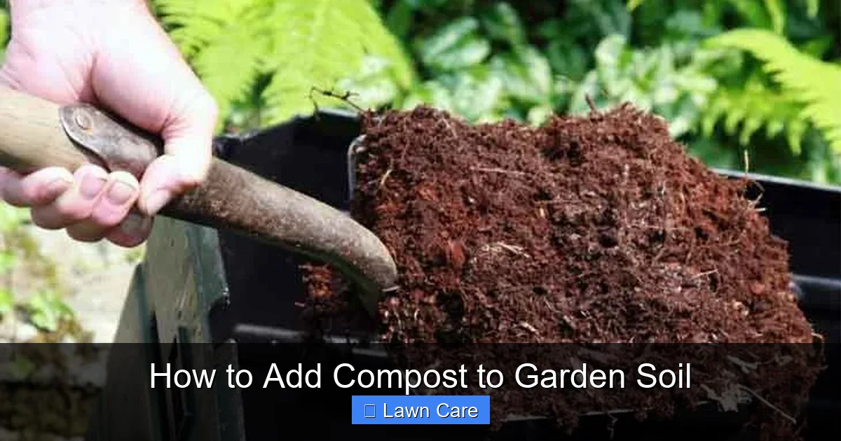 How to Add Compost to Garden Soil