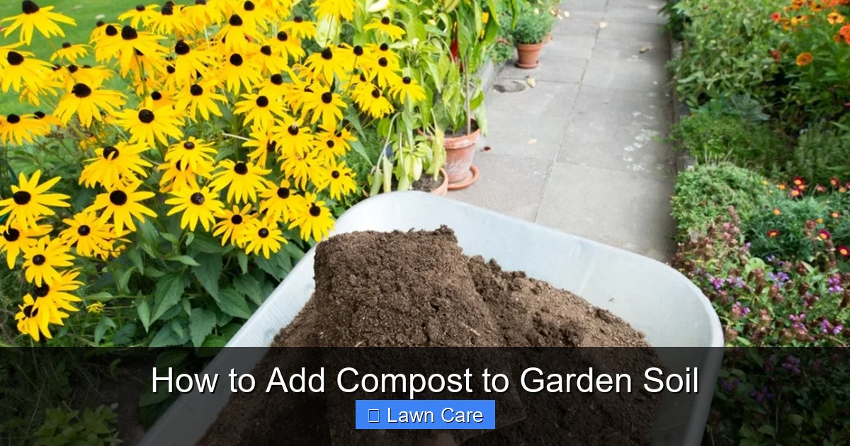 How to Add Compost to Garden Soil