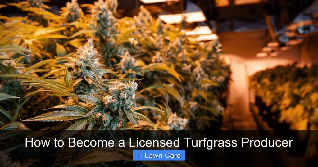 How to Become a Licensed Turfgrass Producer