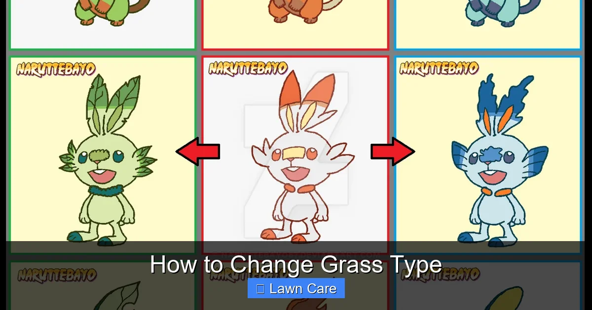 How to Change Grass Type