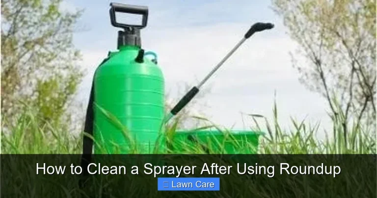 How to Clean a Sprayer After Using Roundup