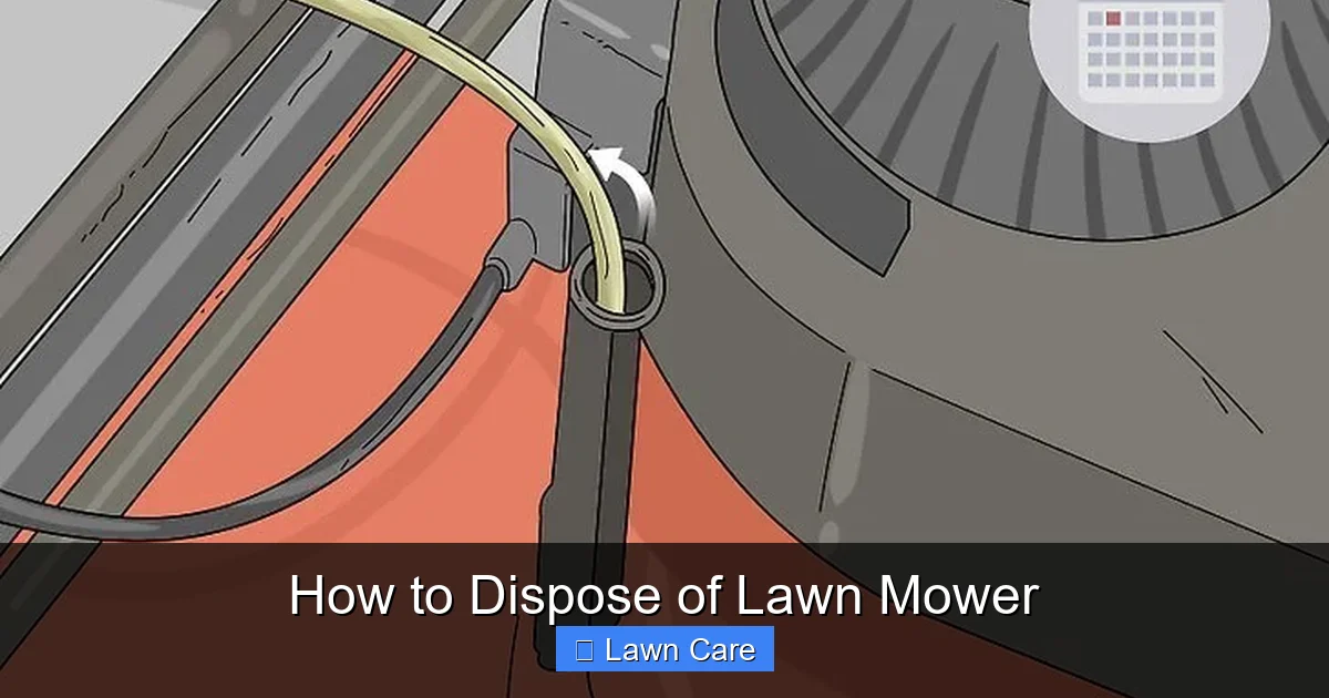 How to Dispose of Lawn Mower
