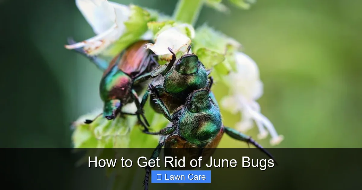 How to Get Rid of June Bugs