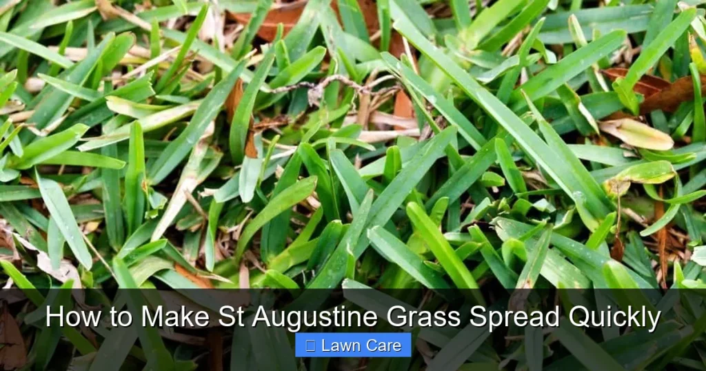 How to Make St Augustine Grass Spread Quickly