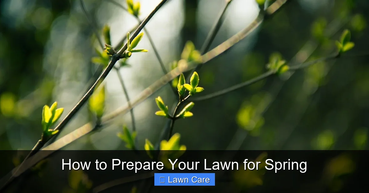 How to Prepare Your Lawn for Spring