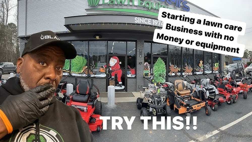 How to Start a Lawn Care Business With No Money​