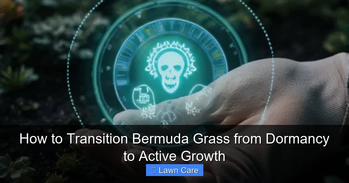 How to Transition Bermuda Grass from Dormancy to Active Growth