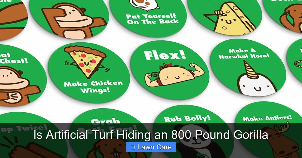 Is Artificial Turf Hiding an 800 Pound Gorilla