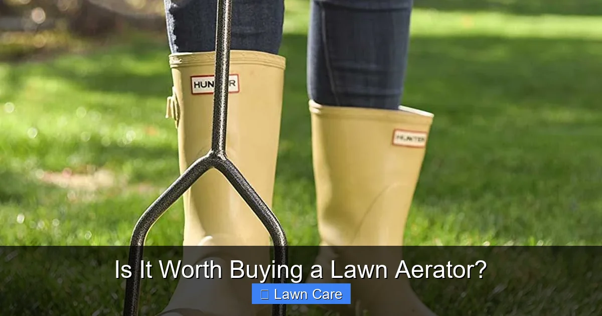 Is It Worth Buying a Lawn Aerator?