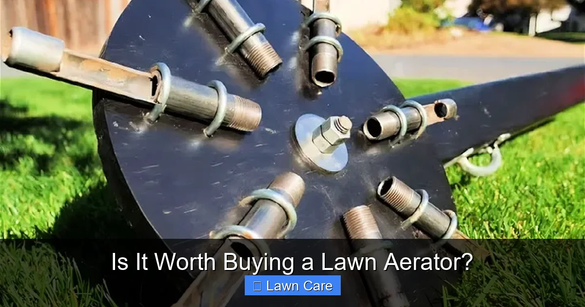 Is It Worth Buying a Lawn Aerator?
