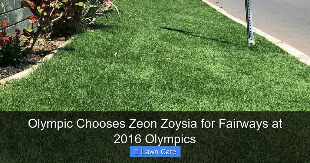 Olympic Chooses Zeon Zoysia for Fairways at 2016 Olympics