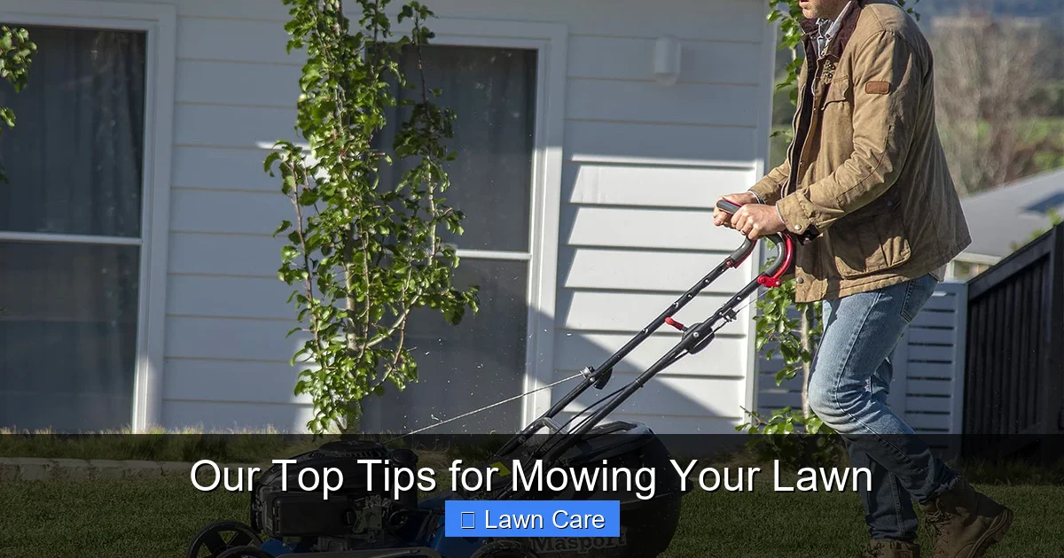 Our Top Tips for Mowing Your Lawn