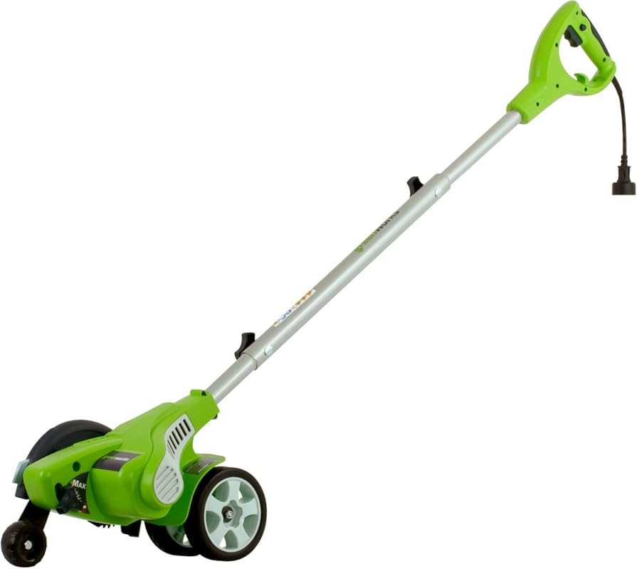 Greenworks 12 Amp Electric Corded Edger for Clean Yard Lines