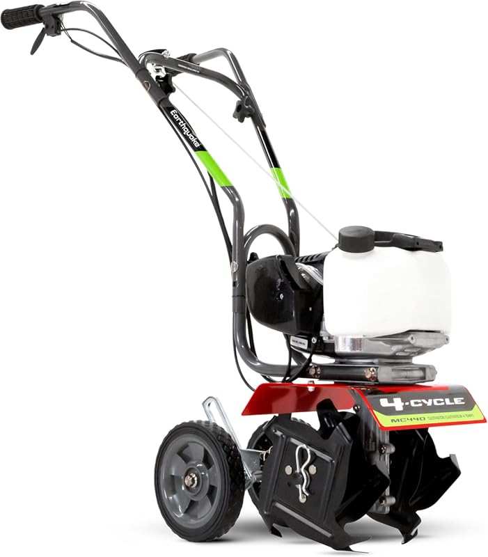Earthquake MC440 Mini Cultivator with 40cc Viper Engine for Easy Weedi