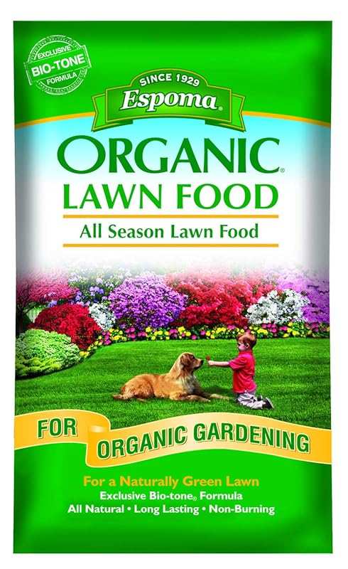 Espoma EOLF28 Organic All Season Lawn Food, 28-Pound: Natural & organi