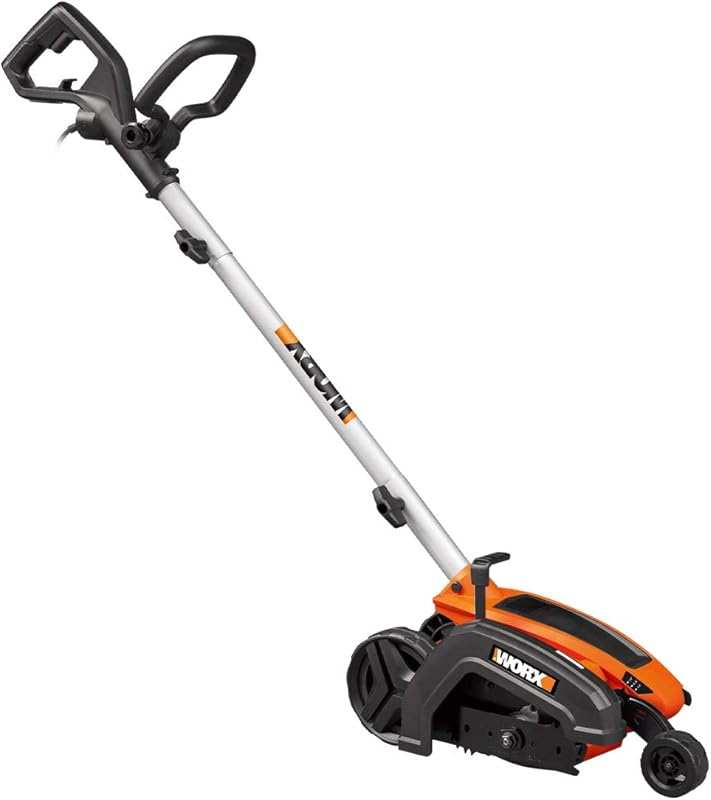 WORX 12 Amp Electric Lawn Edger & Trencher, Corded, 7.5-Inch Blade, WG