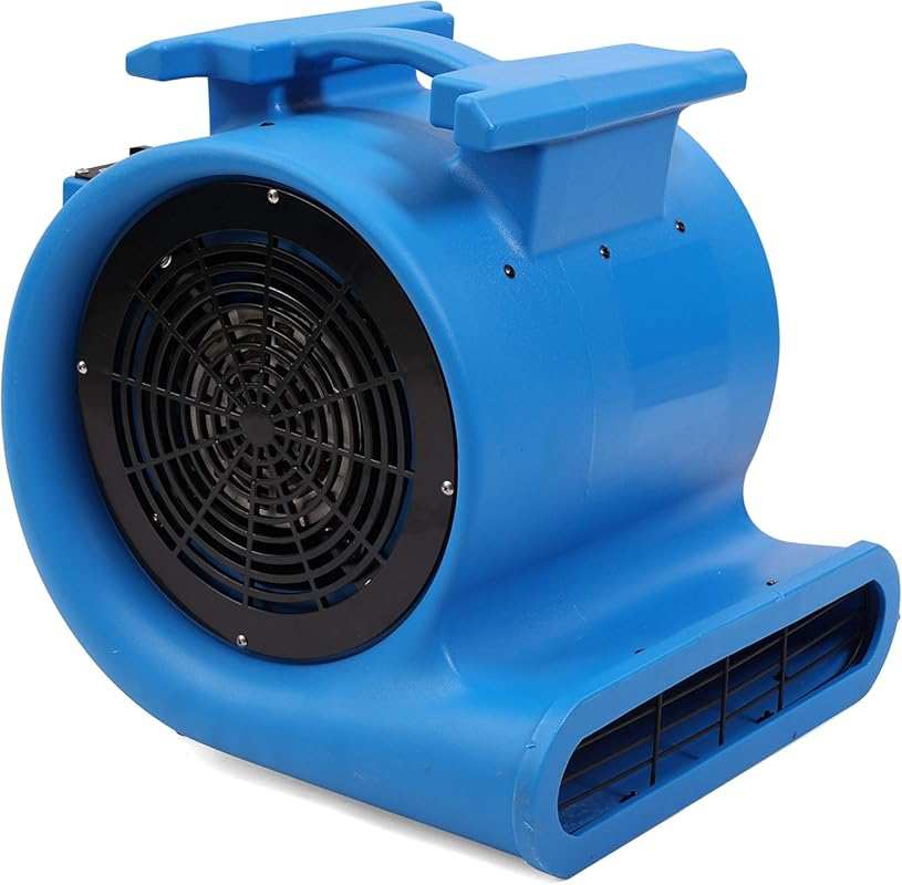 MOUNTO 1HP Air Mover: 4000+ CFM Floor Blower for Drying Carpets, Floors, and Janitorial Use